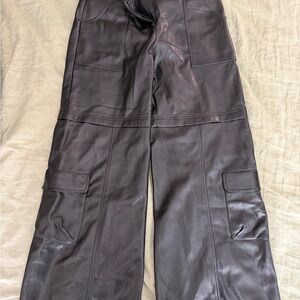 Amanda Uprichard Black Leather Detail